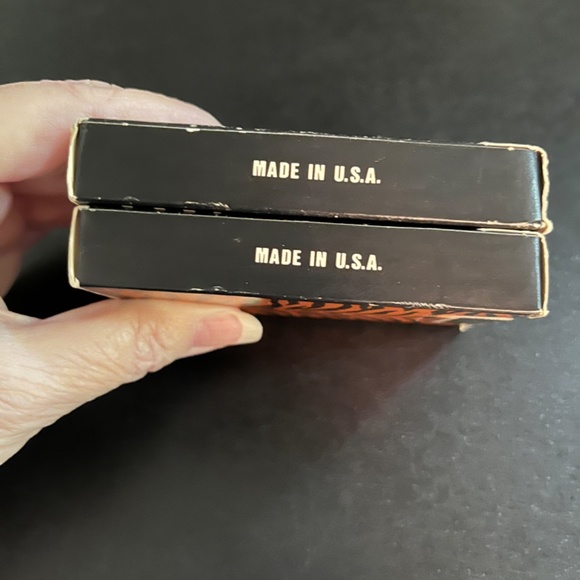 Zebra and Tiger Striped Save Our World Poker-Size Playing Card Decks New Sealed - Picture 5 of 7